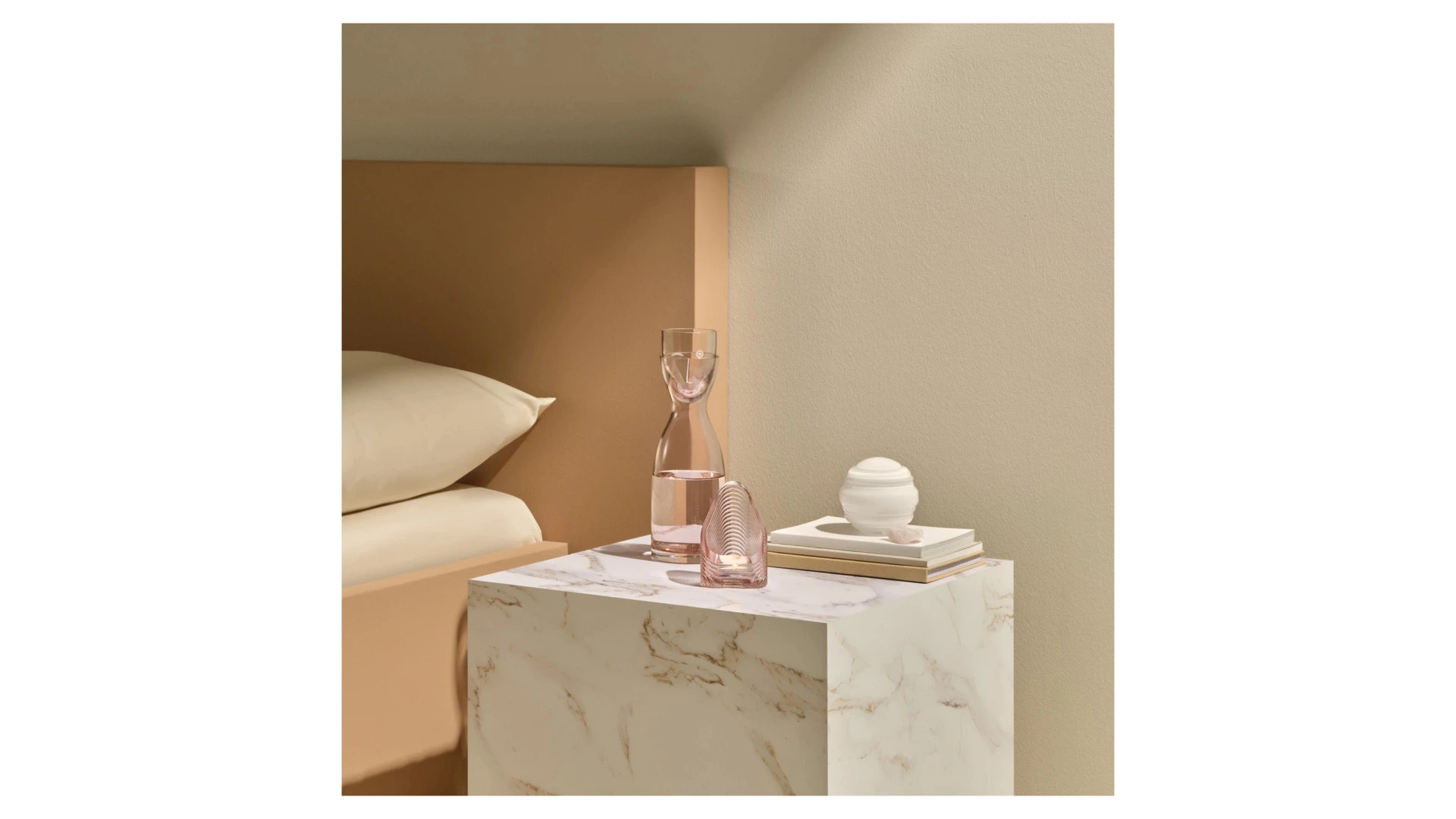 Набор из кувшина и стакана Nude Glass Мистер и Миссис 2 предмета 850 мл, 250 мл, стекло хрустальное