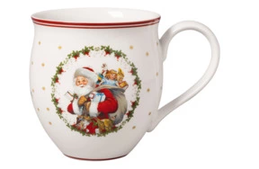 Кружка для чая и кофе Villeroy&Boch Toy's Delight Санта и Ангел 440 мл, фарфор, п/к