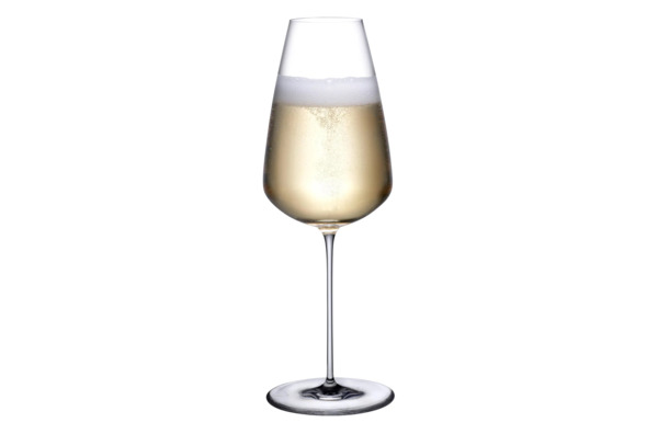 Бокал для шампанского Nude Glass Невидимая ножка Вертиго 450 мл, стекло хрустальное