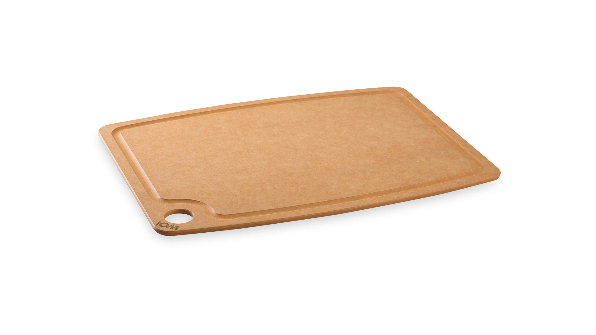 Доска разделочная WO HOME Gourmet 37x27,5 см, древесный композит, бежевая