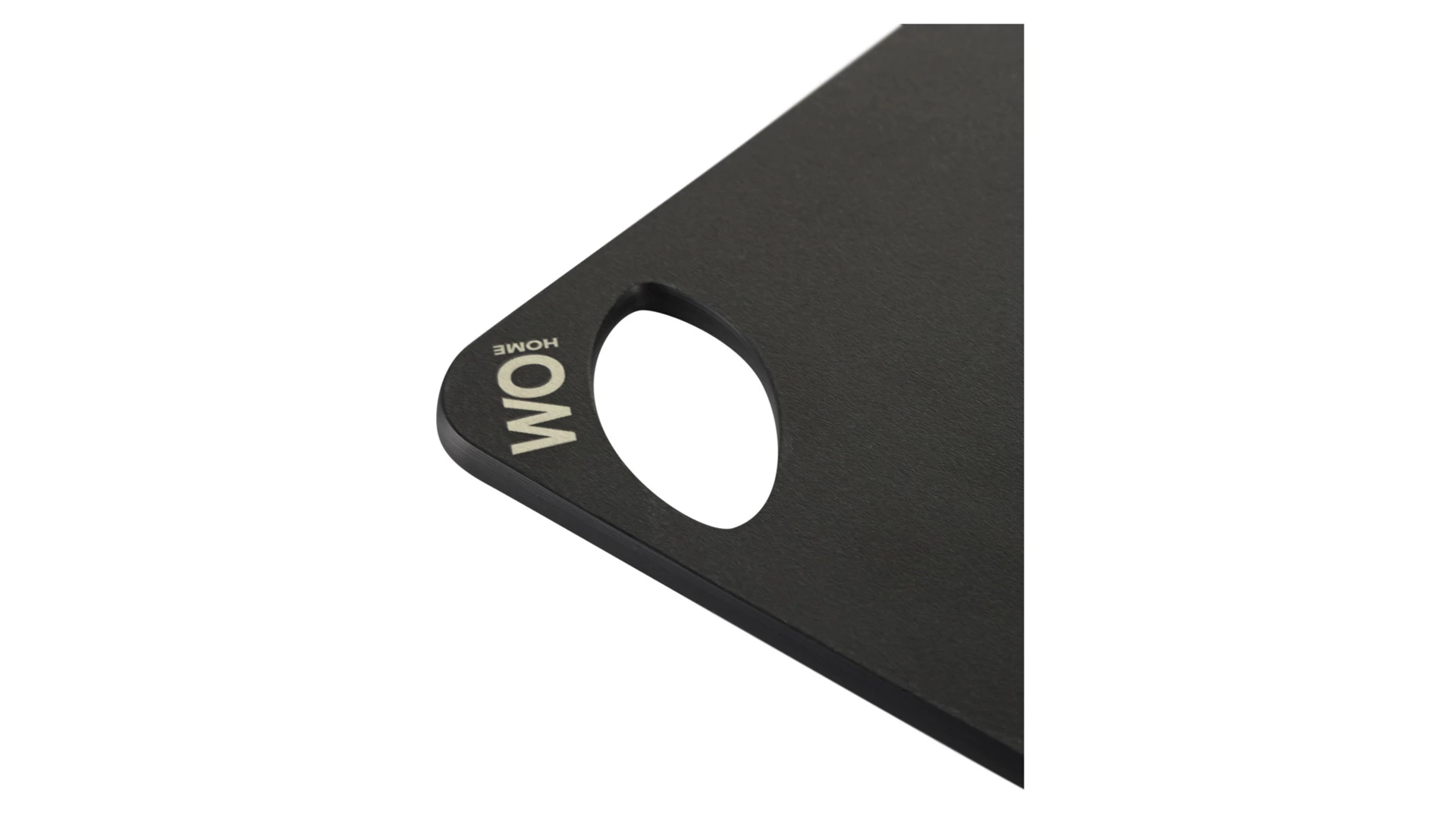 Доска разделочная WO HOME Dream 40х27 см, древесный композит, черная