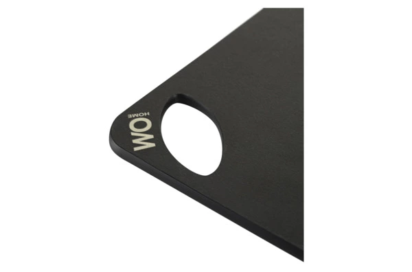 Доска разделочная WO HOME Dream 40х27 см, древесный композит, черная