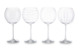 Бокал для красного вина Mikasa Cheers 750 мл,  стекло, вертикальный узор