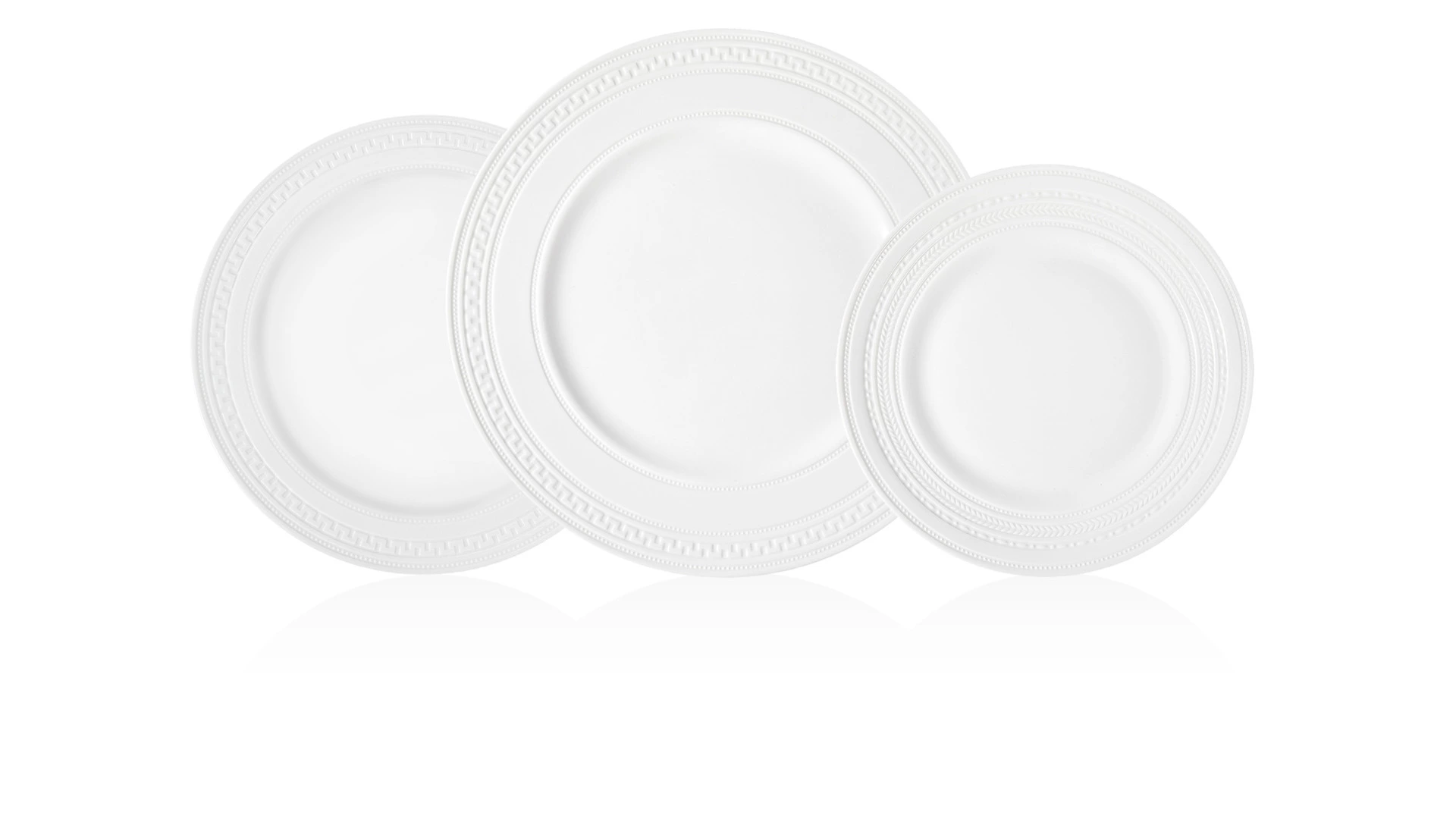 Сервиз столовый Wedgwood Инталия на 4 персоны 12 предметов, фарфор костяной