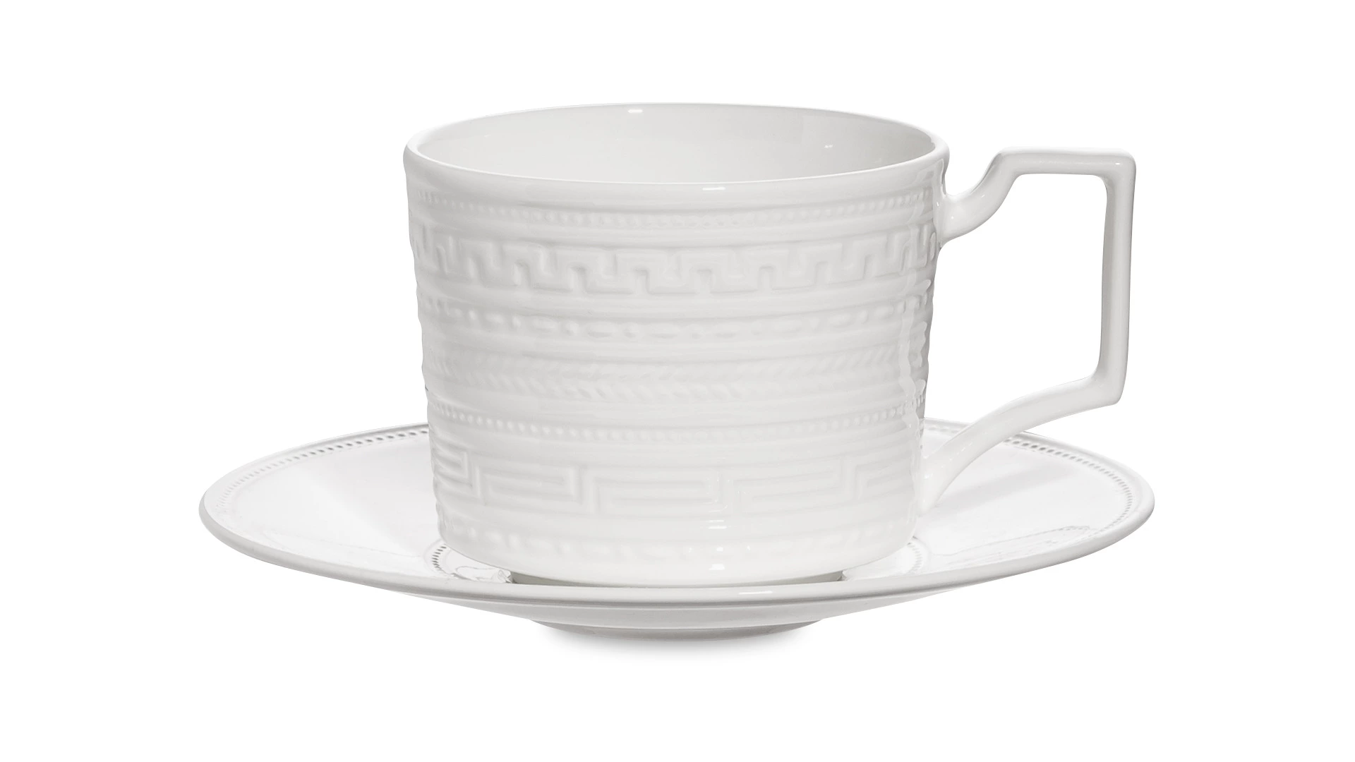 Сервиз чайный Wedgwood Инталия на 4 персоны 11 предметов, фарфор костяной