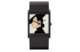 Часы наручные Briller Девушка в шляпе И. Цурута 3,2х3,2 см, сталь нержавеющая, черные, п/к