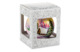 Игрушка елочная шар Bartosh розовое Рождество, пейзаж круговой 10 см, стекло, п/к