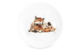 Тарелка закусочная Royal Worcester Забавная фауна Лиса 21 см, фарфор