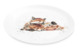 Тарелка закусочная Royal Worcester Забавная фауна Лиса 21 см, фарфор