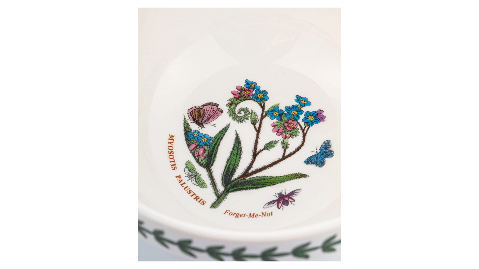 Салатник Portmeirion Ботанический сад Незабудка 17,5 см, фаянс