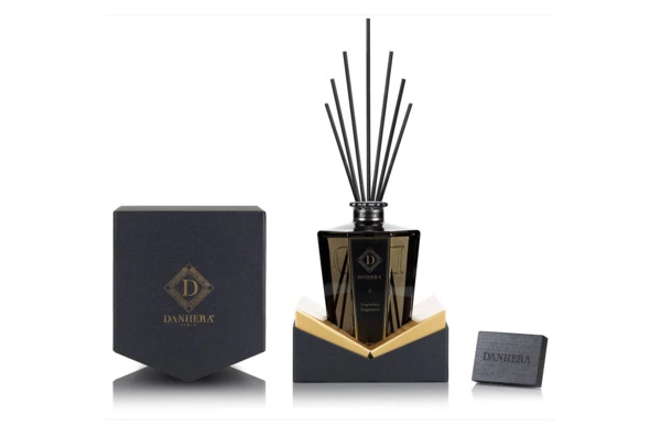Диффузор ароматический Danhera Italy Aenigma 500 мл, черный, п/к