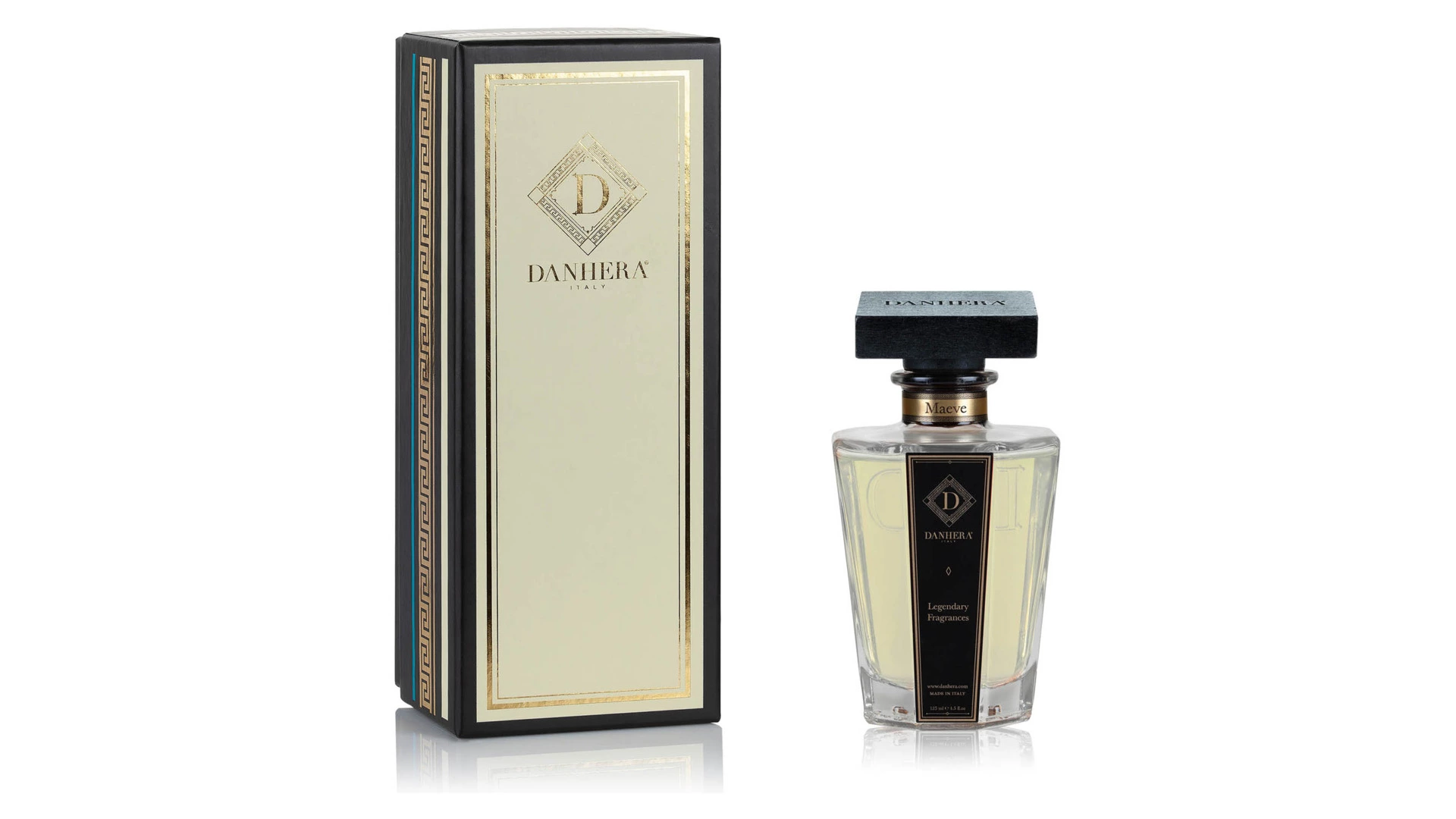 Диффузор ароматический Danhera Italy Impero Collection Maeve TM Danhera 125 мл, черный, п/к