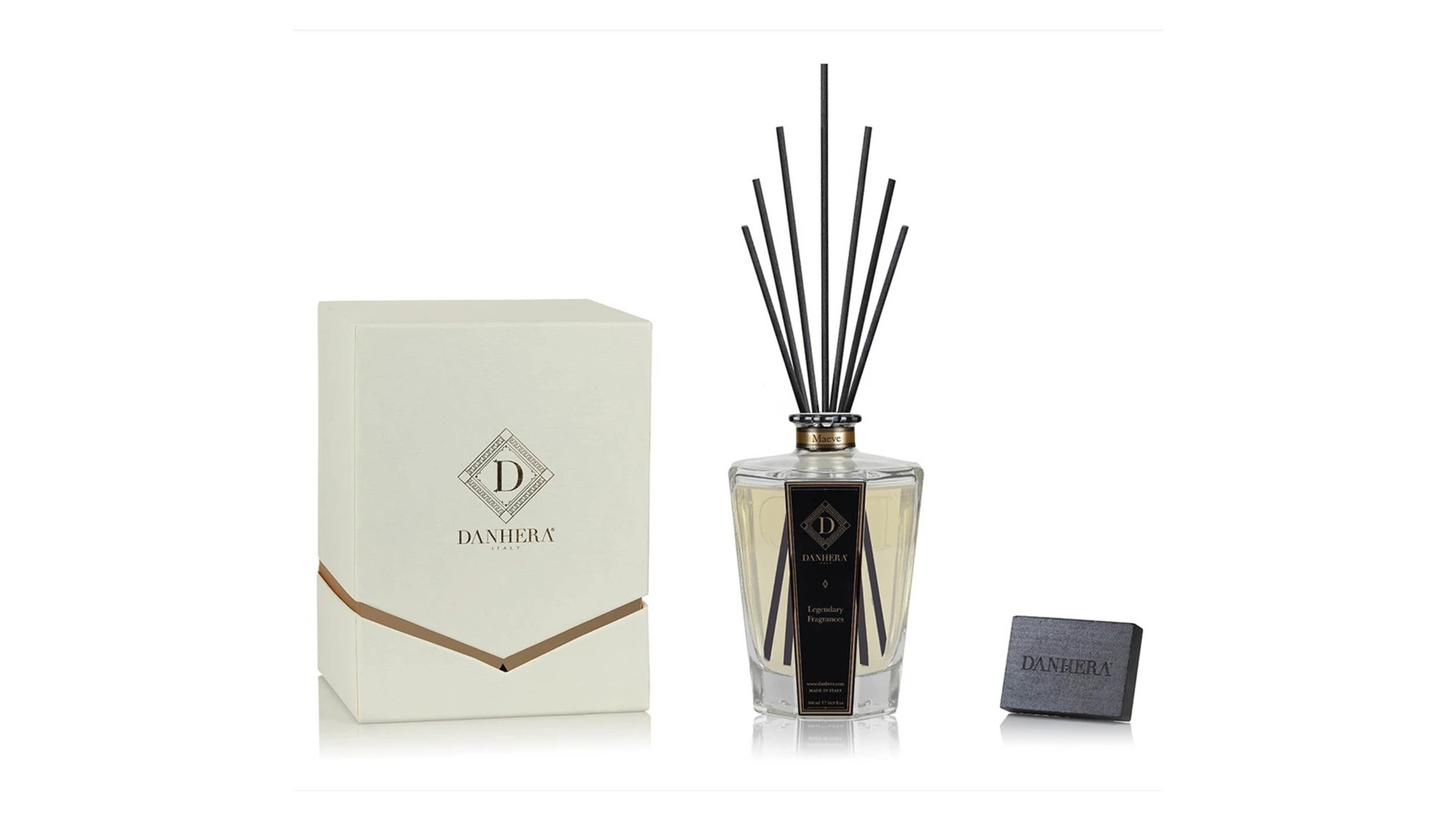 Диффузор ароматический Danhera Italy Maeve 500 мл, белый, п/к