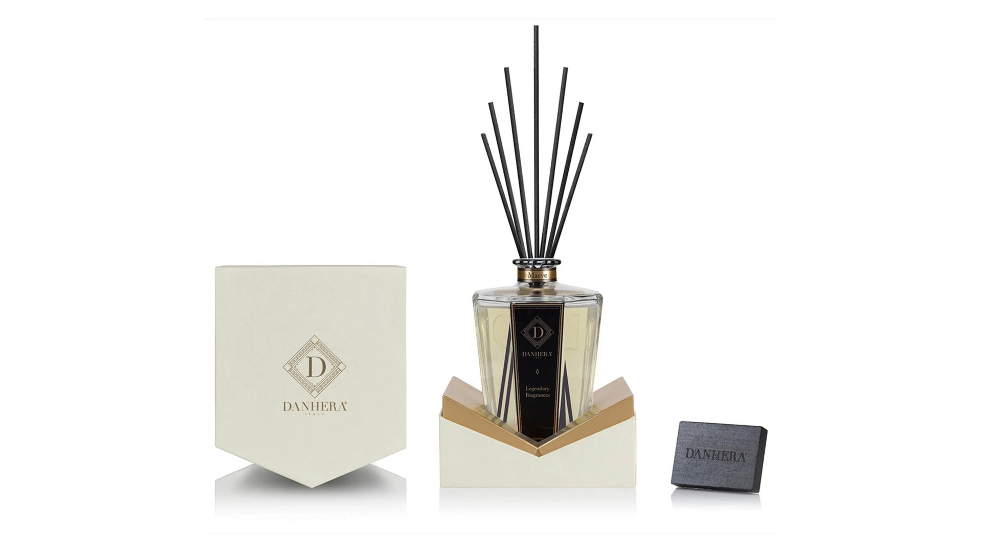 Диффузор ароматический Danhera Italy Maeve 500 мл, белый, п/к