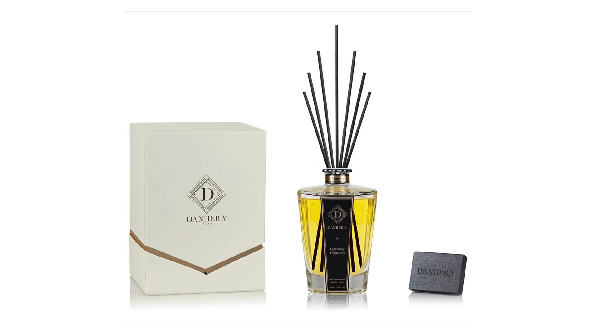 Диффузор ароматический Danhera Italy Daunia 500 мл, белый, п/к