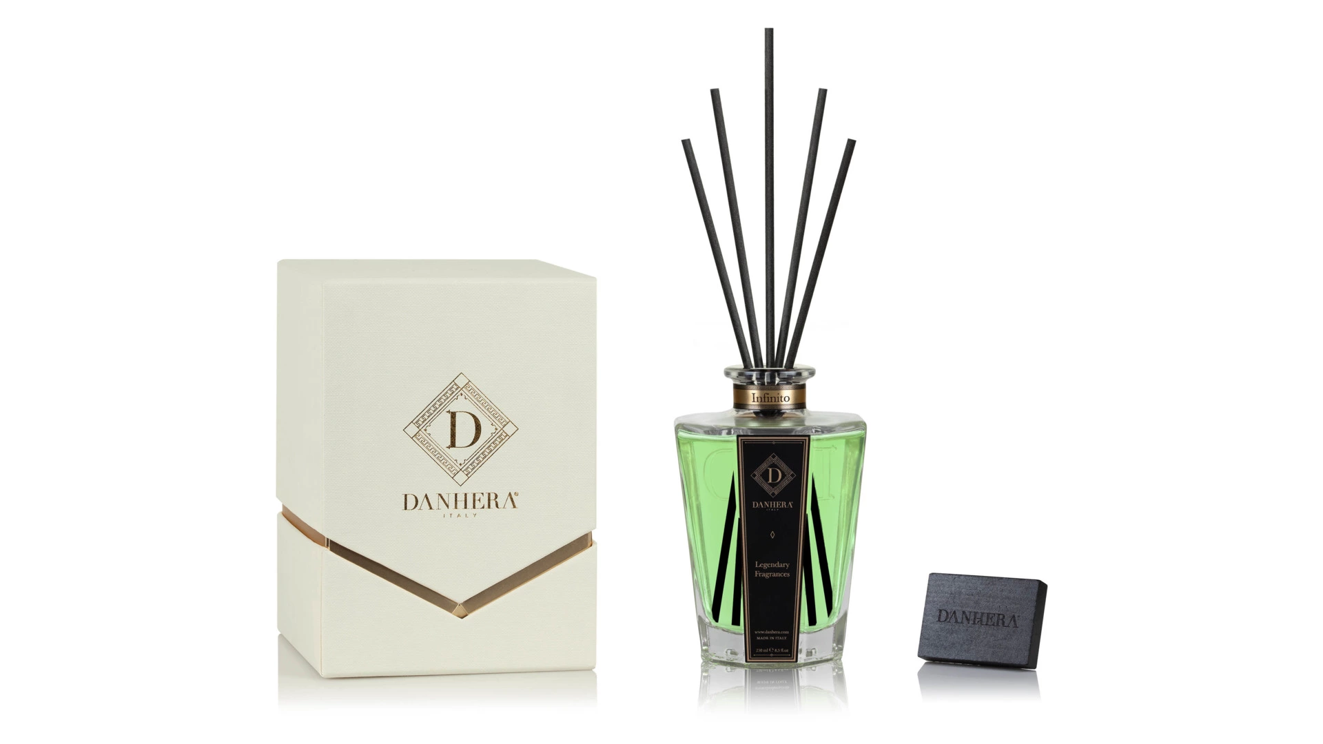 Диффузор ароматический Danhera Italy Infinito 250 мл, белый, п/к