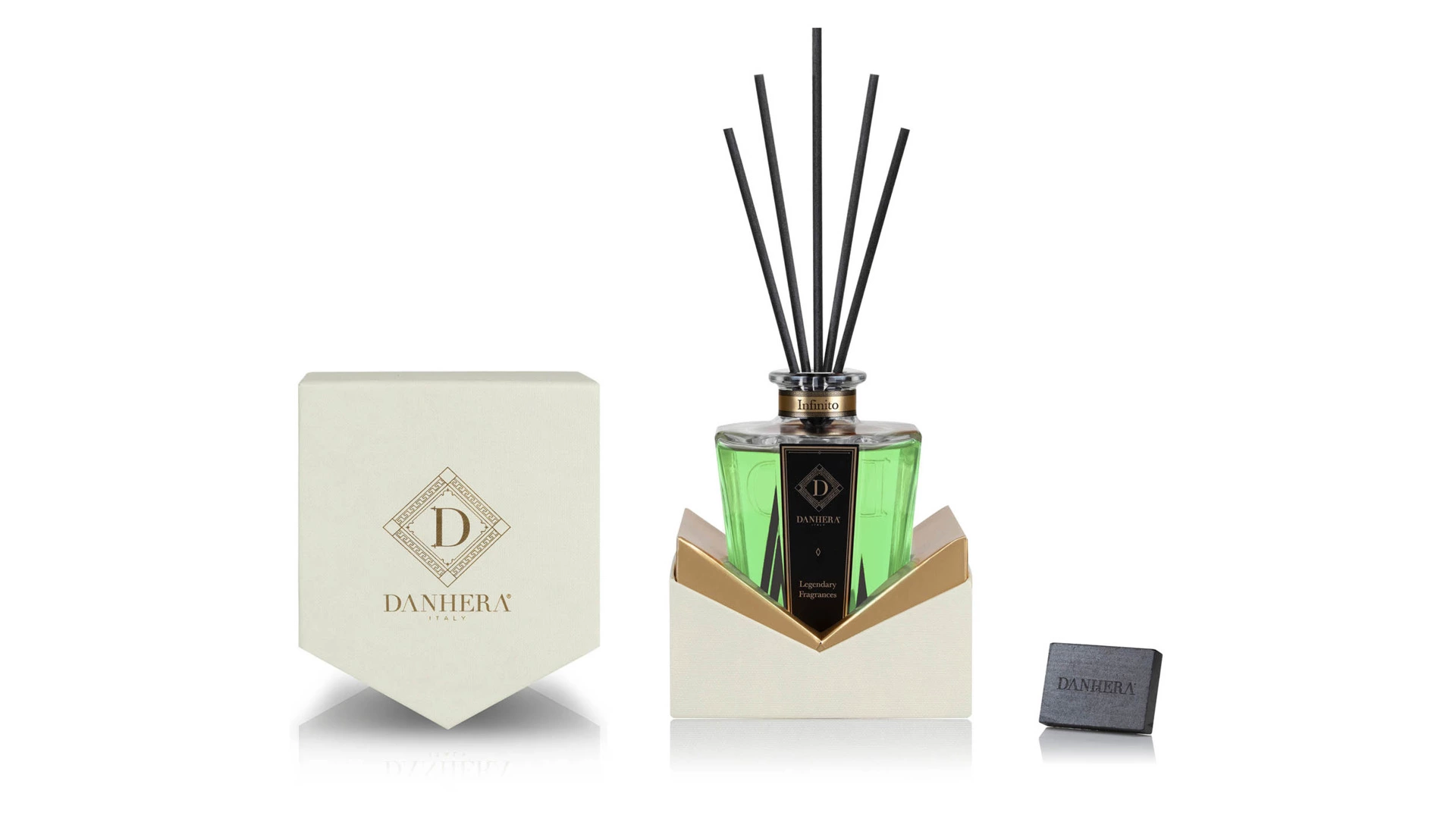 Диффузор ароматический Danhera Italy Infinito 250 мл, белый, п/к