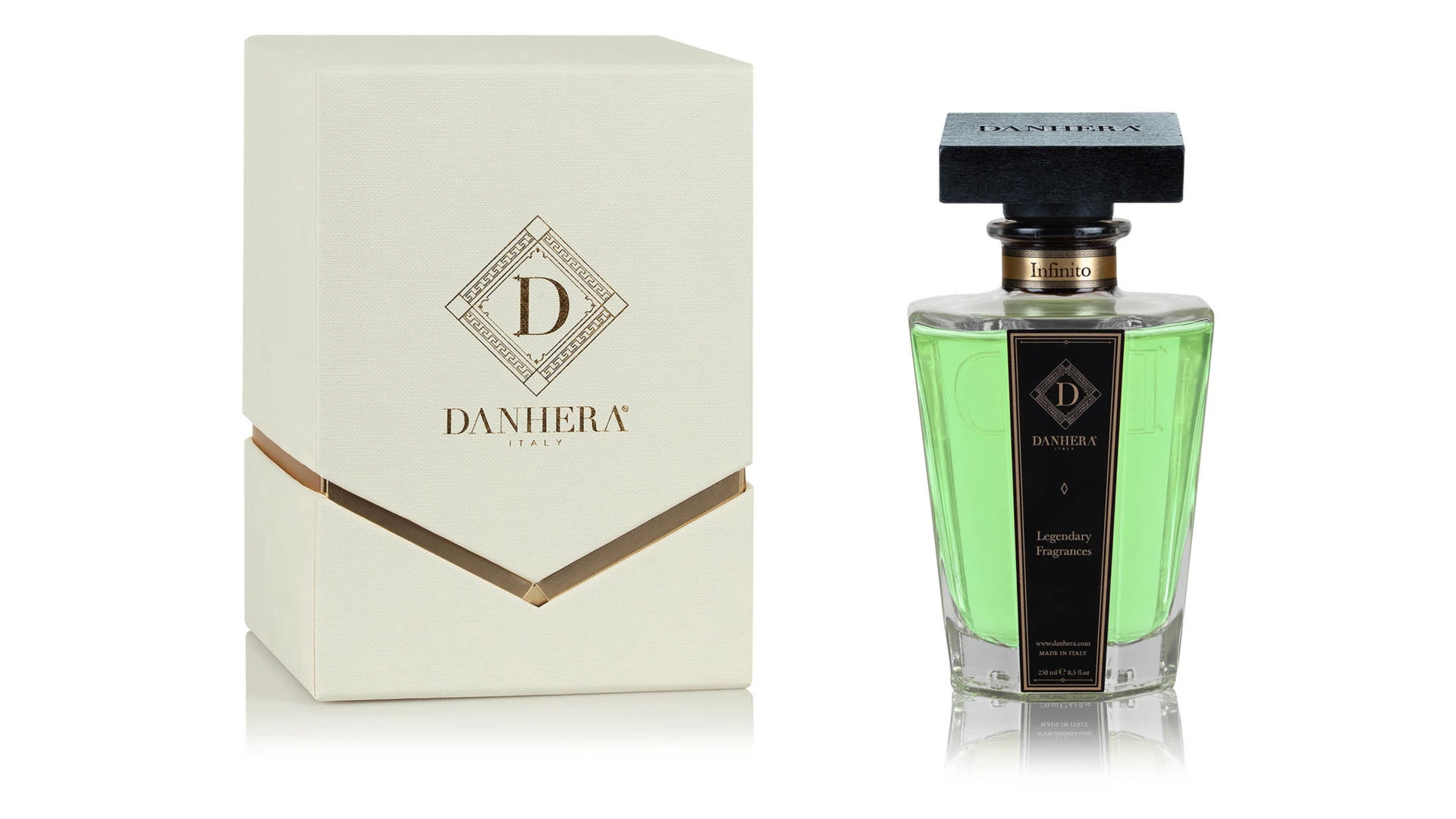 Диффузор ароматический Danhera Italy Infinito 250 мл, белый, п/к