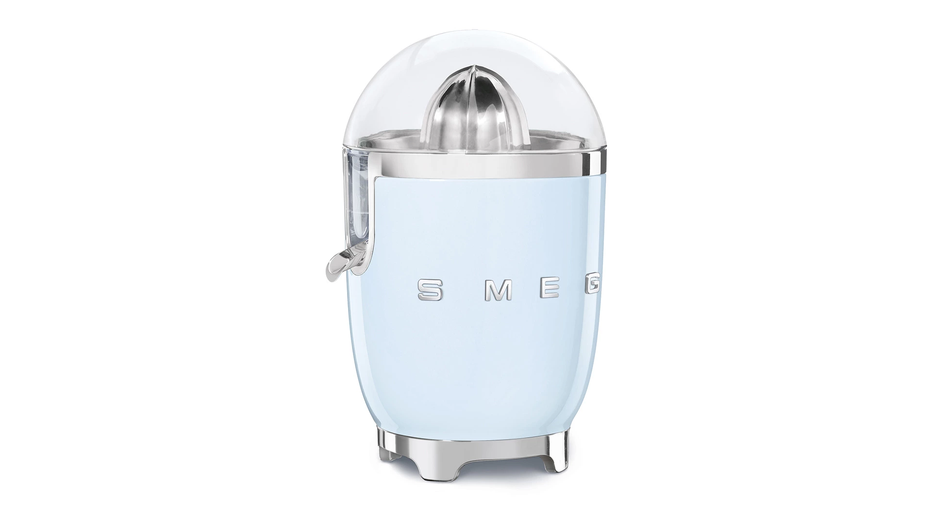 Соковыжималка для цитрусовых SMEG CJF11PBEU, корпус пластик, голубая