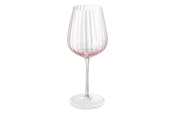 Набор бокалов для красного вина Nude Glass Round UP Dusty Rose 500 мл, 2 шт, стекло хрустальное