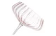 Набор креманок для шампанского Nude Glass Round UP Dusty Rose 400 мл, 2 шт, стекло хрустальное