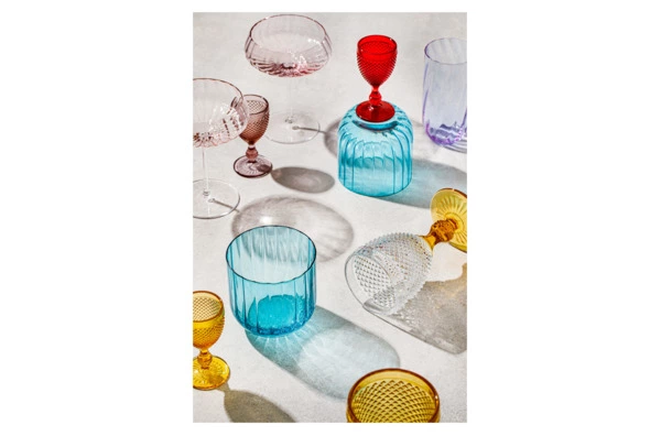 Набор креманок для шампанского Nude Glass Round UP Dusty Rose 400 мл, 2 шт, стекло хрустальное