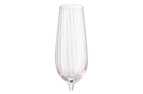 Набор бокалов для шампанского Nude Glass Round UP Dusty Rose 200 мл, 2 шт, стекло хрустальное
