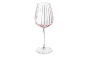 Бокал для белого вина Nude Glass Round UP Dusty Rose 350 мл, стекло хрустальное, розовый