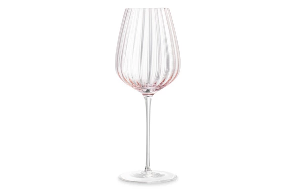 Бокал для белого вина Nude Glass Round UP Dusty Rose 350 мл, стекло хрустальное, розовый