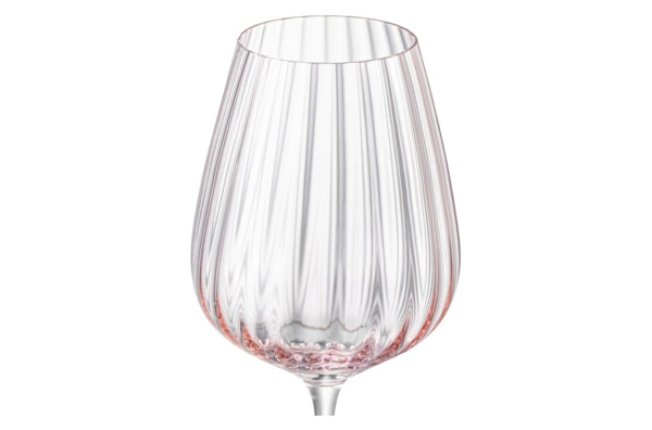 Бокал для белого вина Nude Glass Round UP Dusty Rose 350 мл, стекло хрустальное, розовый