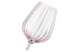 Бокал для белого вина Nude Glass Round UP Dusty Rose 350 мл, стекло хрустальное, розовый