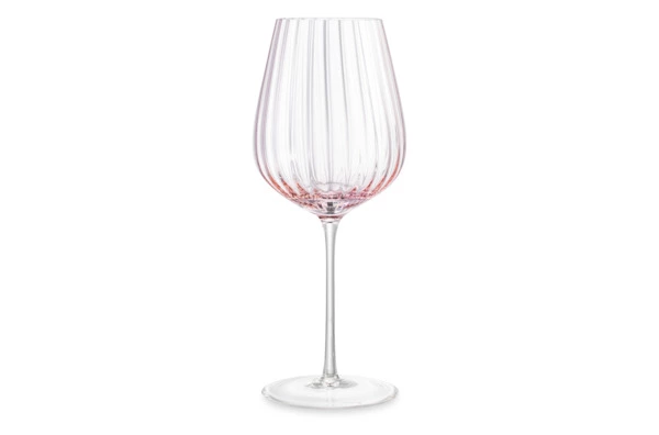 Бокал для красного вина Nude Glass Round UP Dusty Rose 500 мл, стекло хрустальное, розовый