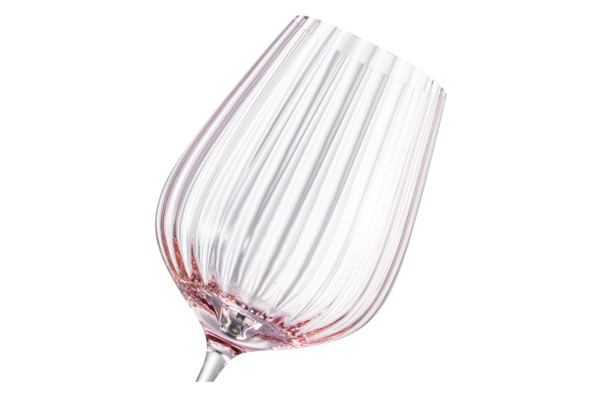 Бокал для красного вина Nude Glass Round UP Dusty Rose 500 мл, стекло хрустальное, розовый