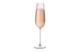 Бокал для шампанского Nude Glass Round UP Dusty Rose 200 мл, стекло хрустальное, розовый