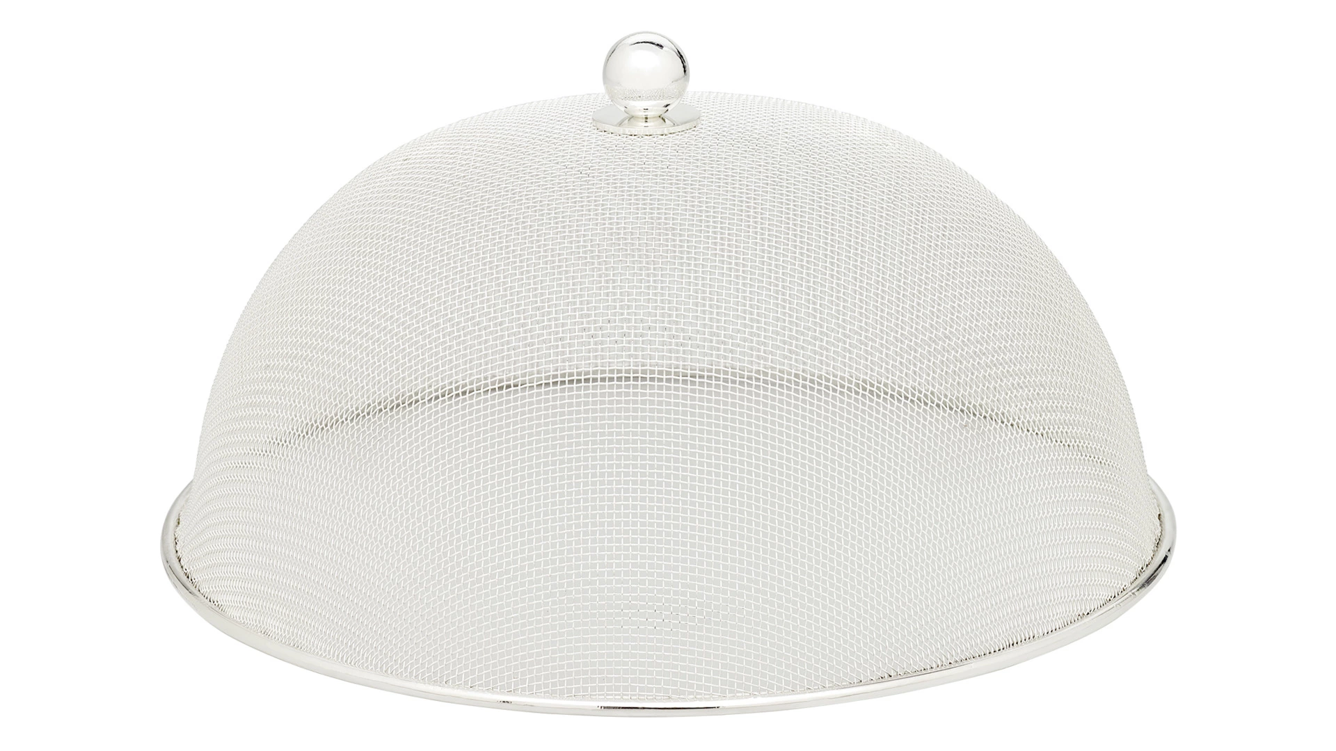 Клош для тарелок Edzard сетчатый d30хh16см, посеребрение