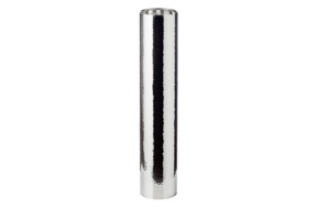 Подсвечник для интерьерной свечи Edzard Бостон Д12хН60 см, для свечи 10 см, никелированная сталь