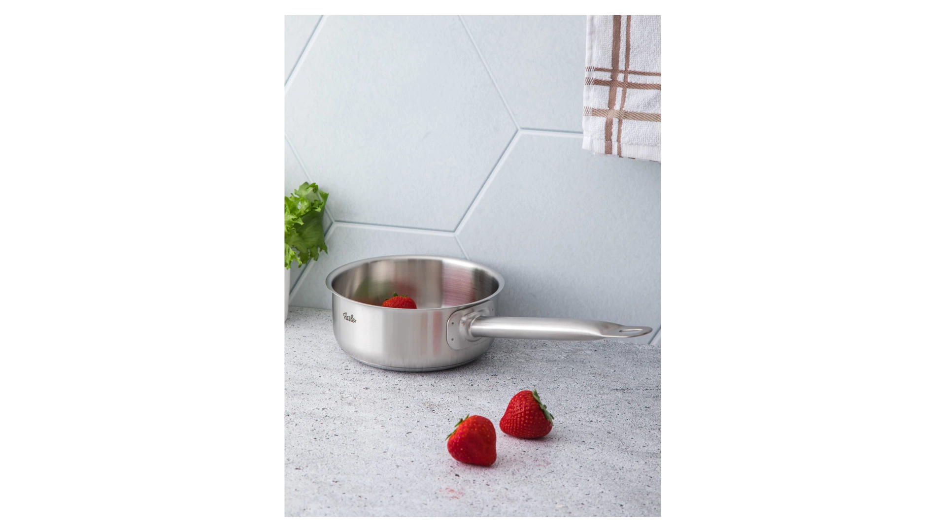 Ковш без крышки Fissler San Francisco 1,3 л, 16 см, сталь нержавеющая