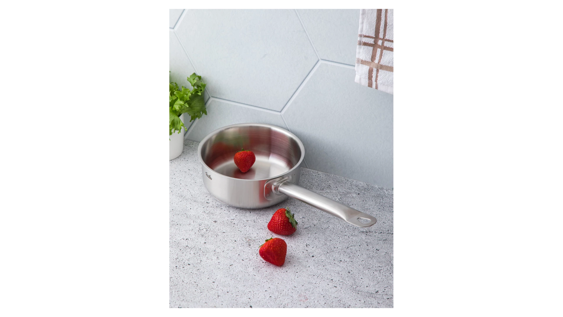 Ковш без крышки Fissler San Francisco 1,3 л, 16 см, сталь нержавеющая