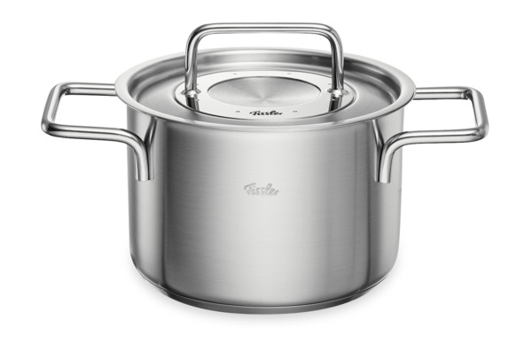 Кастрюля с крышкой Fissler Pure 1,9 л, 16 см, сталь нержавеющая