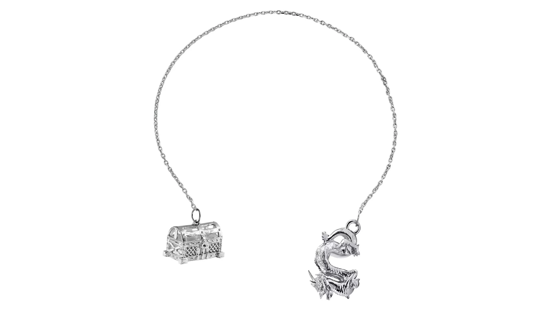 Ионизатор воды в футляре АргентА Дракон 18,62 г, серебро 925