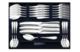 Набор столовых приборов в футляре АргентА Капелька 1415,76 г 24 предмета, серебро 925
