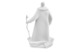 Скульптура Shirokov Дед Мороз 33x18 см, фарфор костяной, белая, п/к