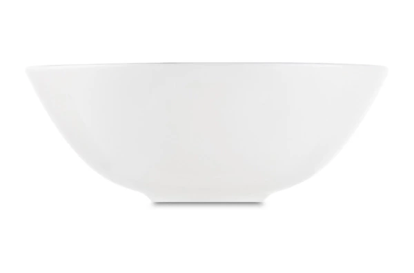 Тарелка суповая Shirokov Скетчбук Горошек 460 мл, фарфор костяной