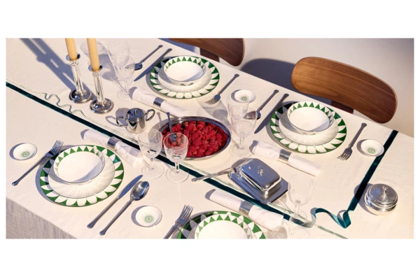 Розетка Shirokov Калейдоскоп 8 см, фарфор костяной