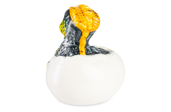 Скульптура Терра керамос Дракоша в яйце 7,5х9 см, фарфор твердый