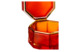 Шкатулка для украшений Alessandro Mandruzzato 18х12х11 см, стекло муранское, золото, красная