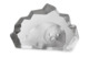Скульптура Maleras Детеныш тюленя 7х5 см, хрусталь, белая