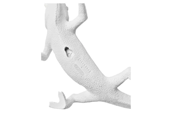 Настольная лампа Seletti Хамелеон поднимается наверх USB 21х14,5 h9 см, смола, белая