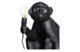 Настольная лампа Seletti Обезьяна сидит 34х30 см h32 см, смола, черная