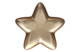 Блюдо-звезда Andrea Fontebasso Very Merry Star 30 см, золотистое